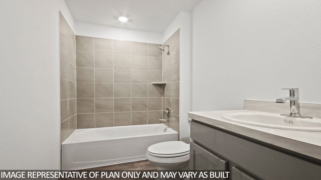 Furnished interior view inside a new home in Grand Pines, Magnolia (Image 7).