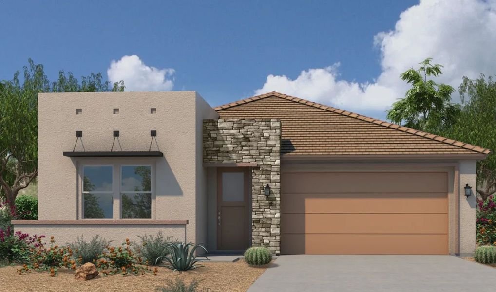 Ocotillo D - Southwest Contemporary Ocotillo D - Southwest Contemporary