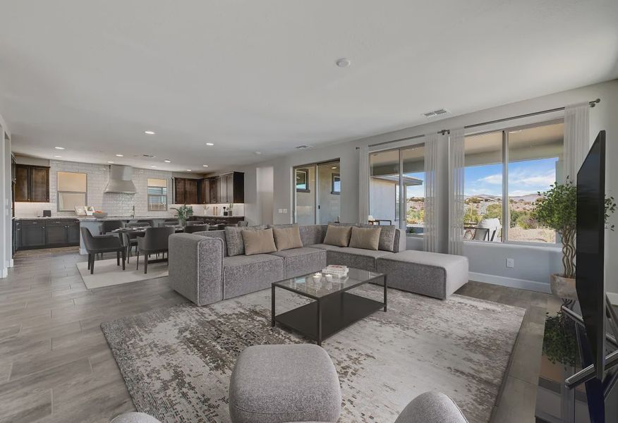 Virtually Staged Great Room - 5 of 31