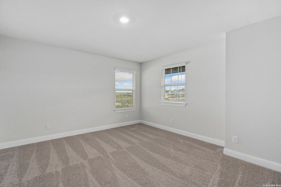 Spacious, unfurnished interior of a new home in Hightop Ridge, Converse (Image 10). Spacious, unfurnished interior of a new home in Hightop Ridge, Converse (Image 10).