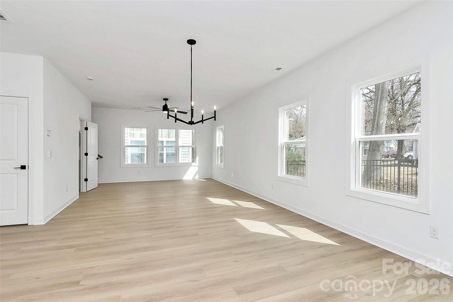 Spacious, unfurnished interior of a new home in , Charlotte (Image 33).