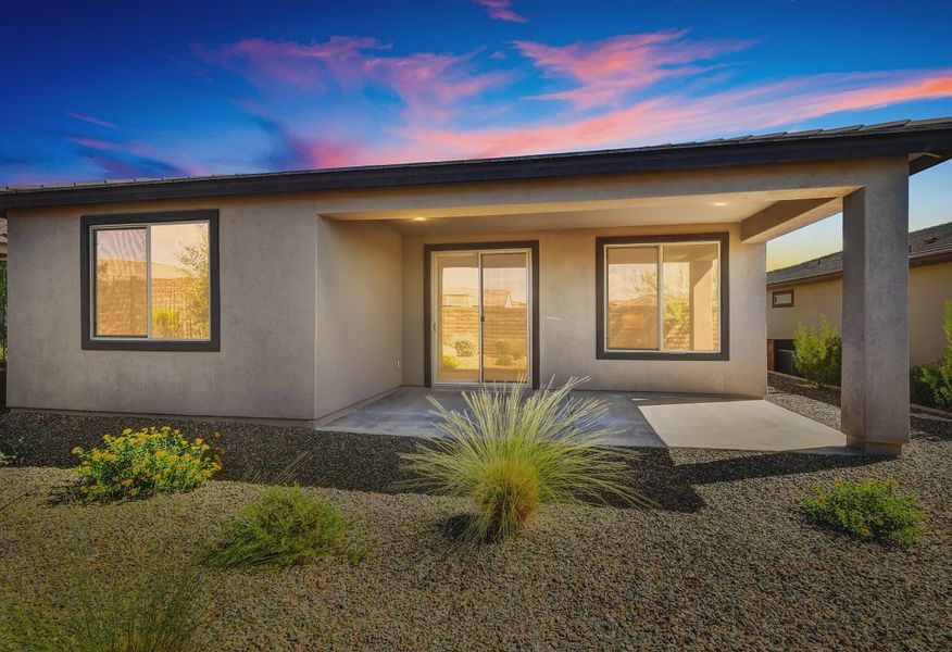 Flourish Rear Exterior at Dusk - 28 of 28 Flourish Rear Exterior at Dusk - 28 of 28