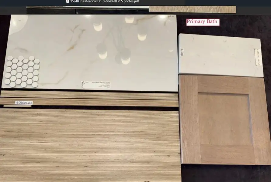 Sample of building materials used in homes in , Conroe (Image 3).