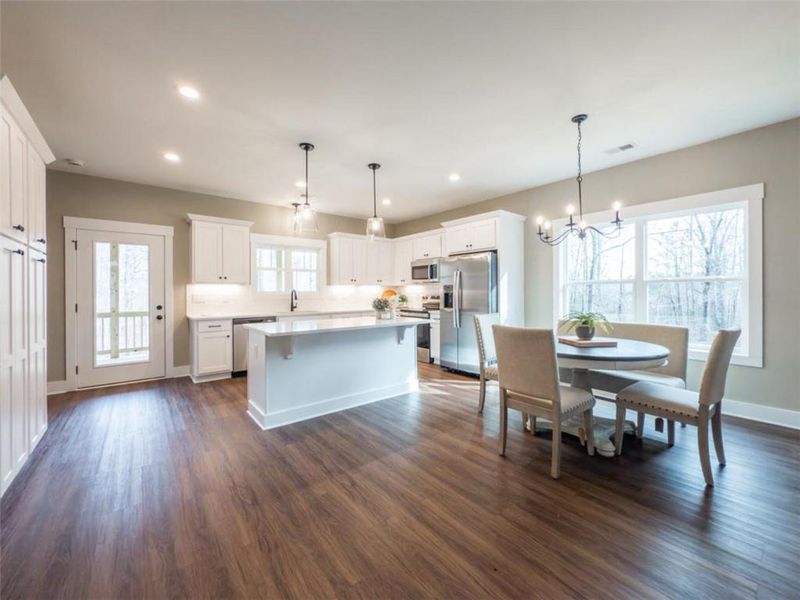 Furnished interior view inside a new home in , Covington (Image 34).