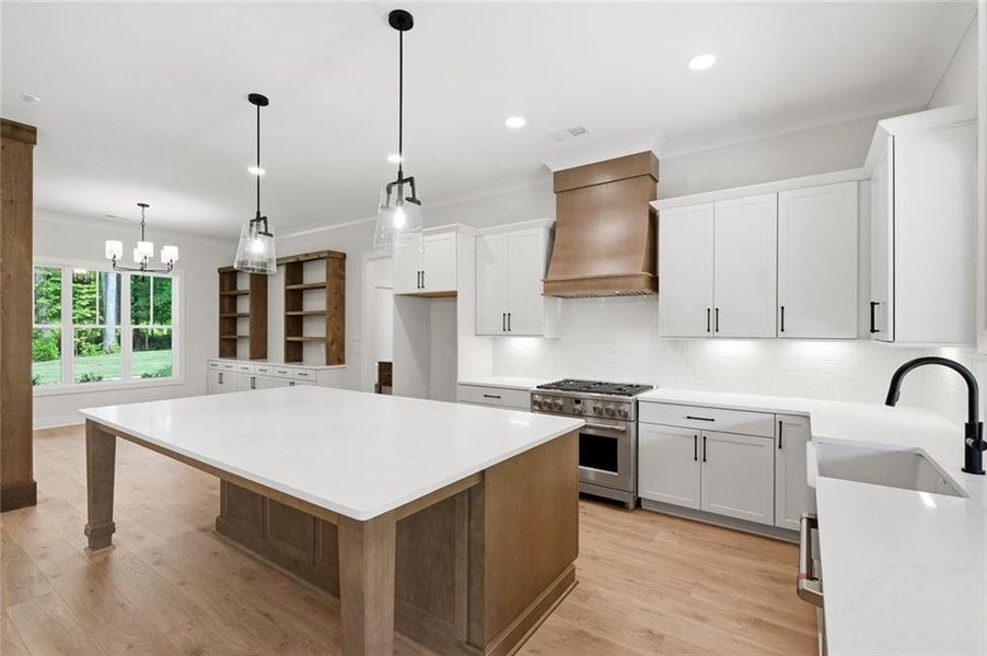 Furnished interior view inside a new home in , Marietta (Image 7).