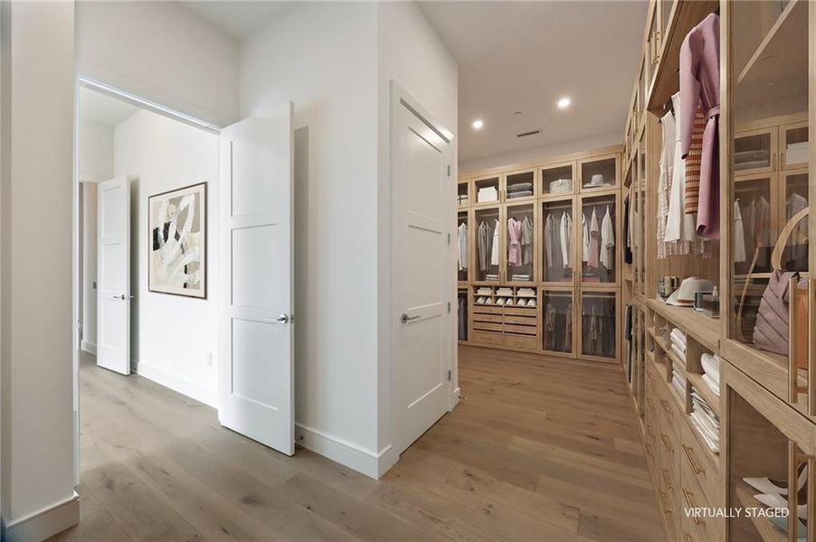 Furnished interior view inside a new home in The Dillon Buckhead, Atlanta (Image 36).