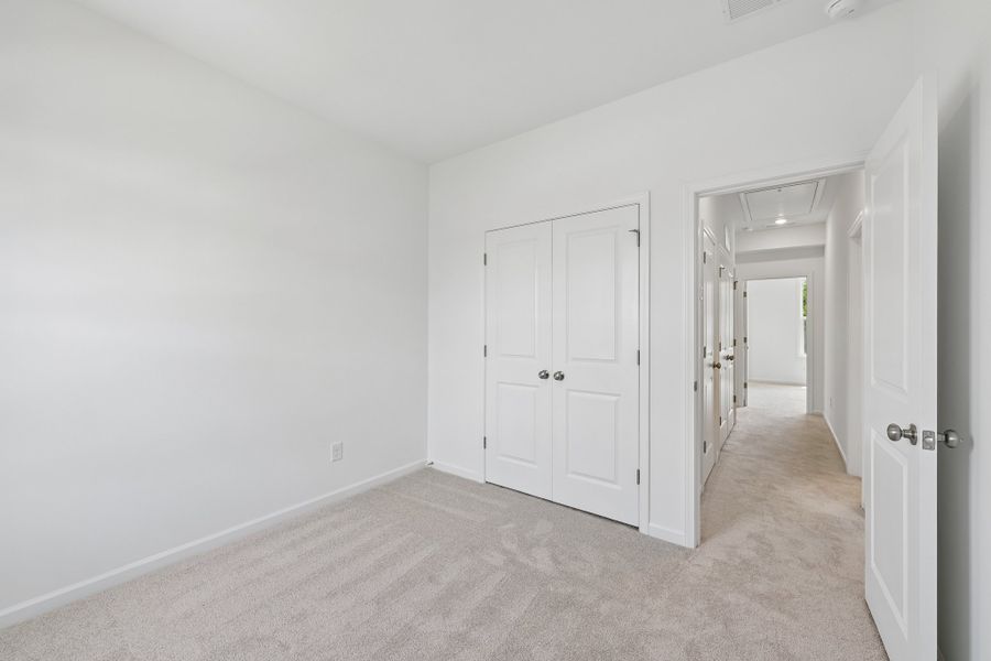 Spacious, unfurnished interior of a new home in Senata at Research Park, Charlotte (Image 36). Spacious, unfurnished interior of a new home in Senata at Research Park, Charlotte (Image 36).
