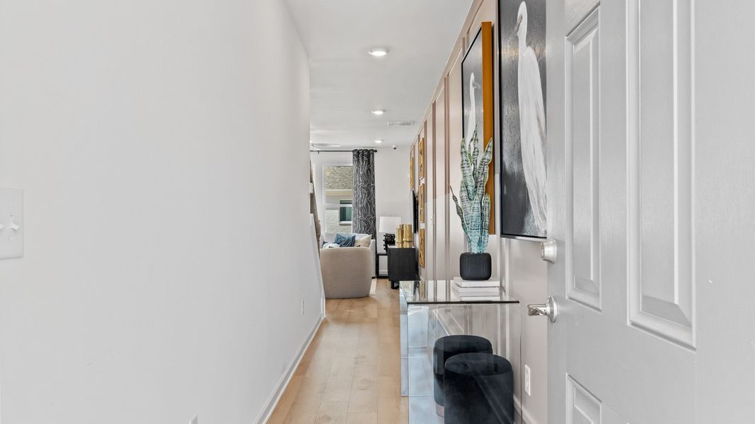 Furnished interior view inside a new home in Bowers Farm Townhomes, McDonough (Image 4).