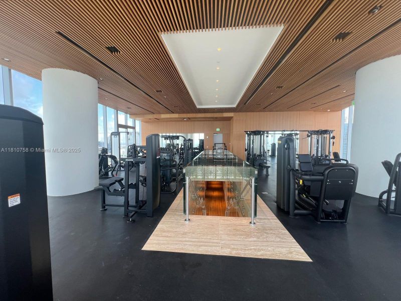 Furnished interior view inside a new home in Aston Martin Residences, Miami (Image 12).