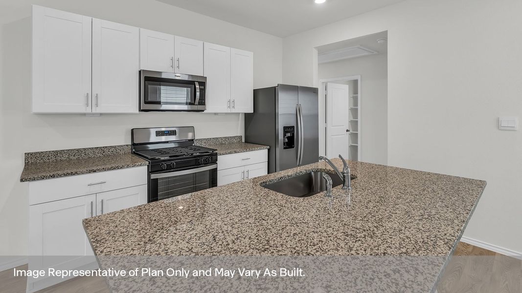 Representative furnished interior of a home built from the The Caroline by D.R. Horton in Bollinger, Maxwell (Image 7).