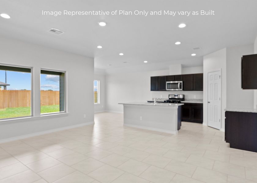 Representative furnished interior of a home built from the Fargo by D.R. Horton in London Towne, Corpus Christi (Image 4). Representative furnished interior of a home built from the Fargo by D.R. Horton in London Towne, Corpus Christi (Image 4).