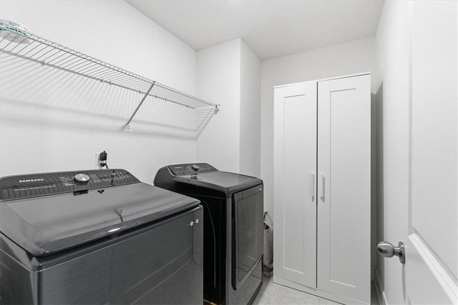 Furnished interior view inside a new home in Towns At Peachtree Corners, Peachtree Corners (Image 28).