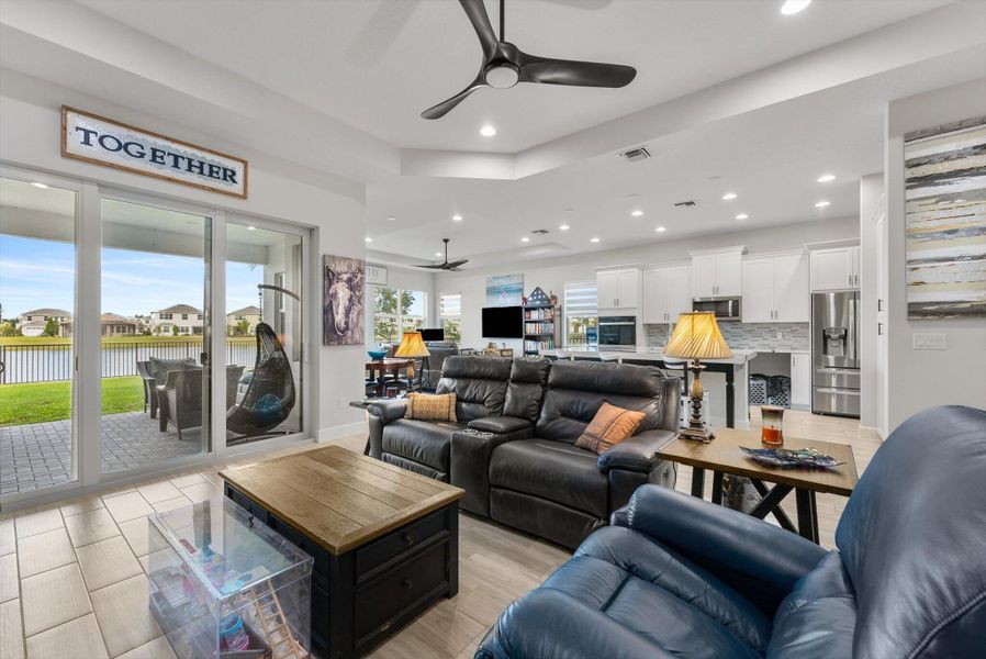 Furnished interior view inside a new home in , Westlake (Image 6).