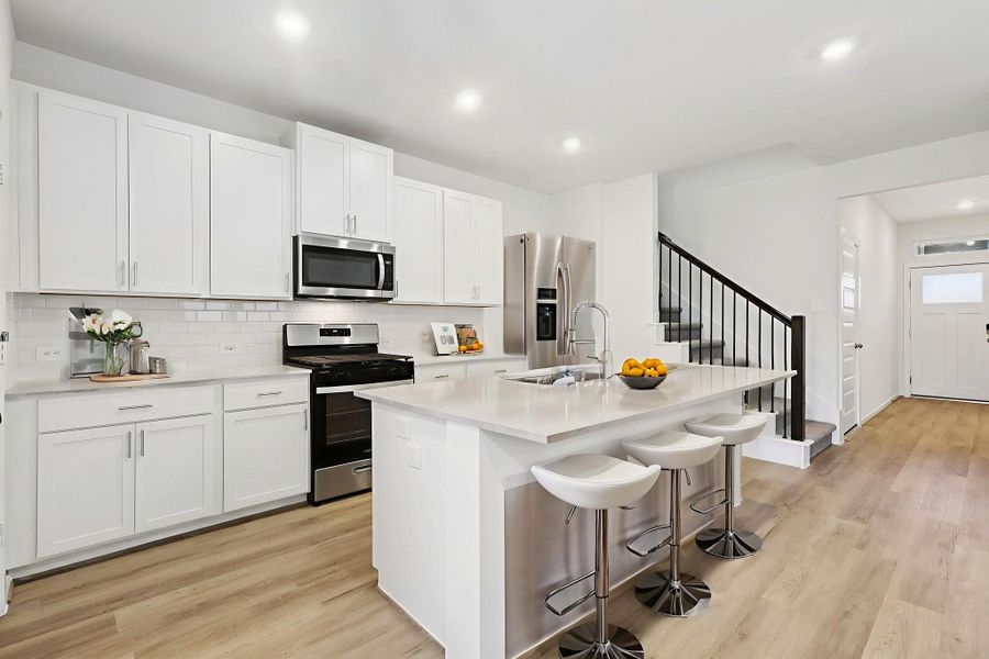 Photo is not of the actual home, but is an inspirational photo of builder’s model home and may depict options, furnishings, and/or decorator features that are not included. Photo is not of the actual home, but is an inspirational photo of builder’s model home and may depict options, furnishings, and/or decorator features that are not included.