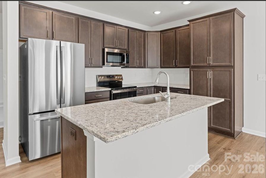 Furnished interior view inside a new home in Sierra Ridge, Gastonia (Image 8).