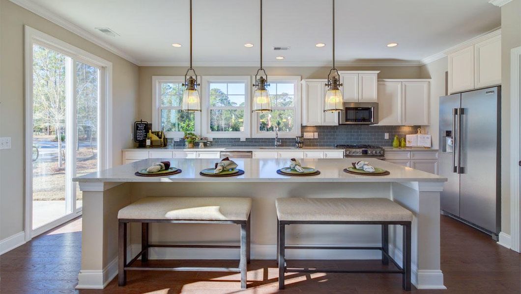 Furnished interior view inside a new home in Berkeley Bay, Ridgeville (Image 15).