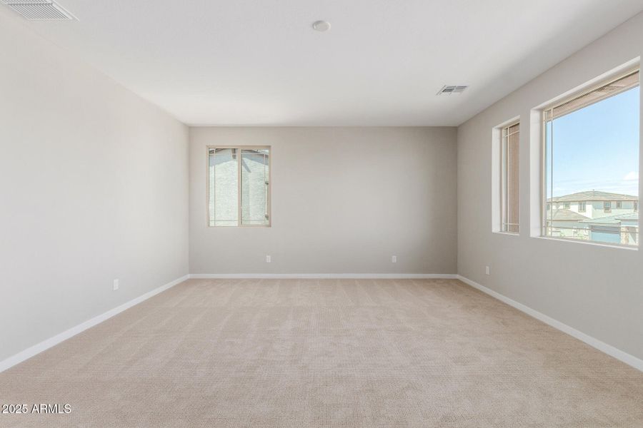 Upstairs Loft with Large Windows