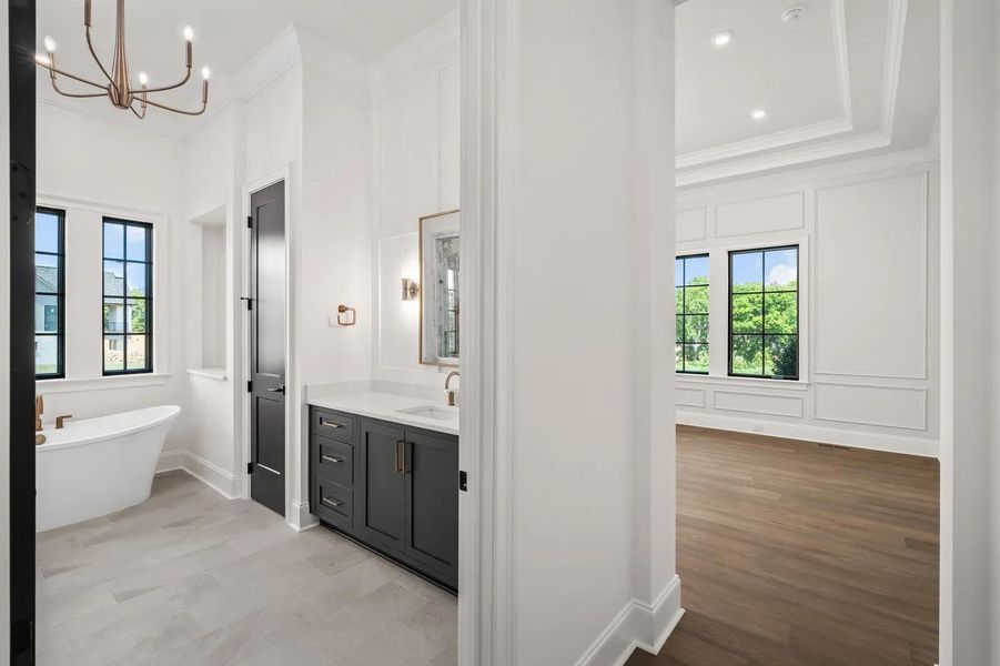 The Dresden H Primary Suite Bathroom The Dresden H Primary Suite Bathroom