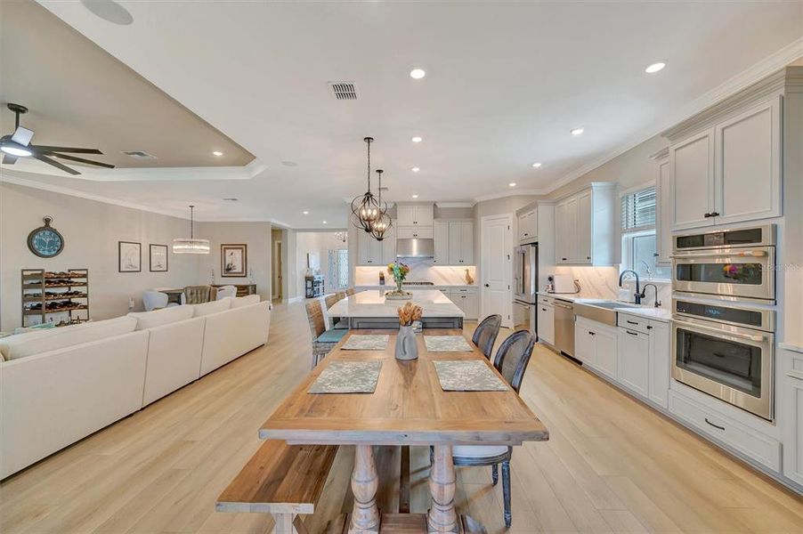 Furnished interior view inside a new home in , Palmetto (Image 62).