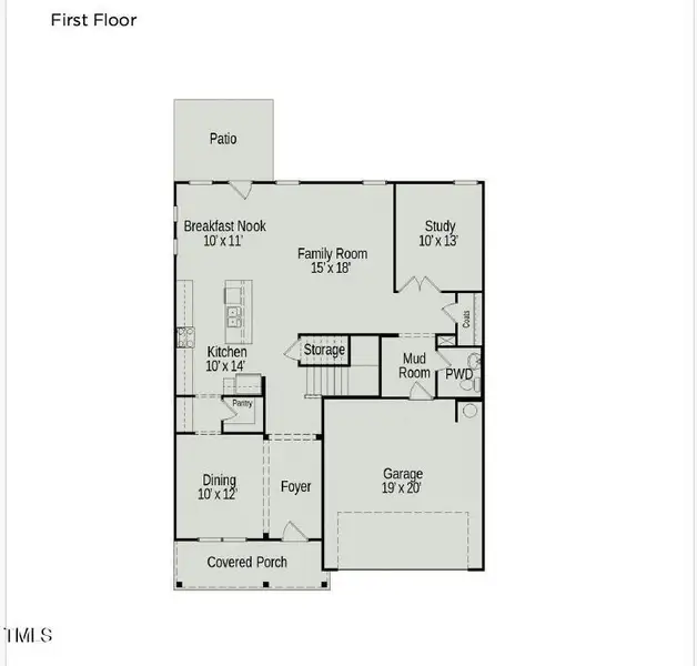 Liberty 146 Floor plan 1st