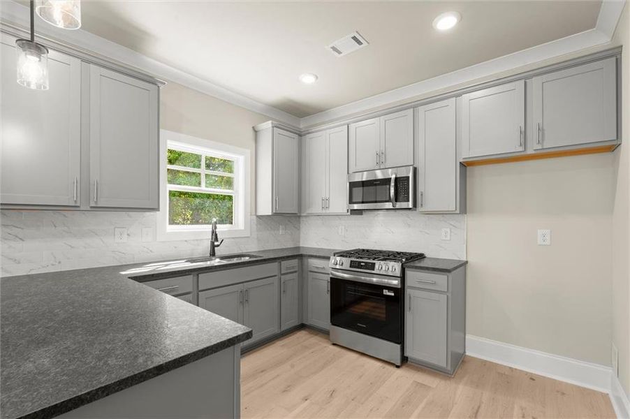 Furnished interior view inside a new home in , Covington (Image 13).