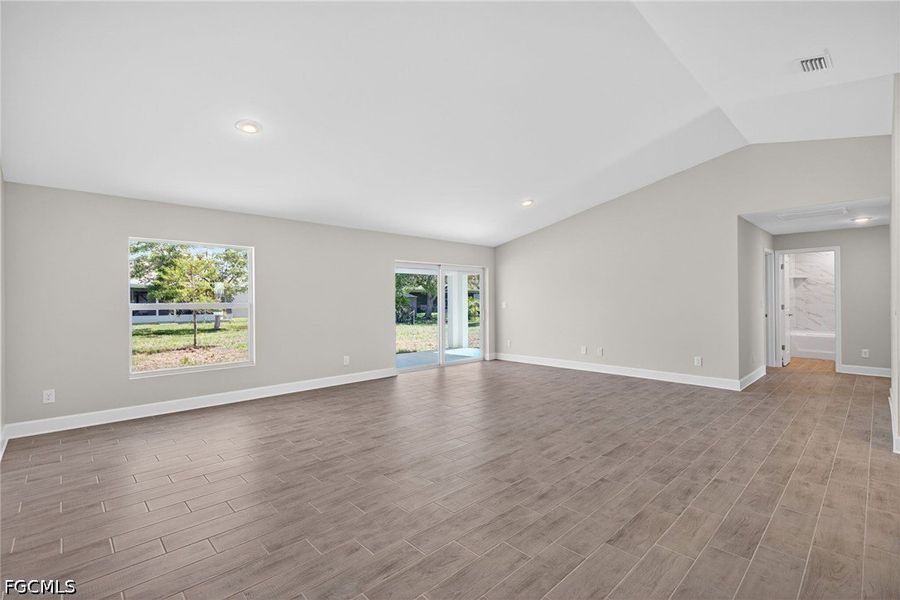 Spacious, unfurnished interior of a new home in Cape Coral, Cape Coral (Image 13). Spacious, unfurnished interior of a new home in Cape Coral, Cape Coral (Image 13).