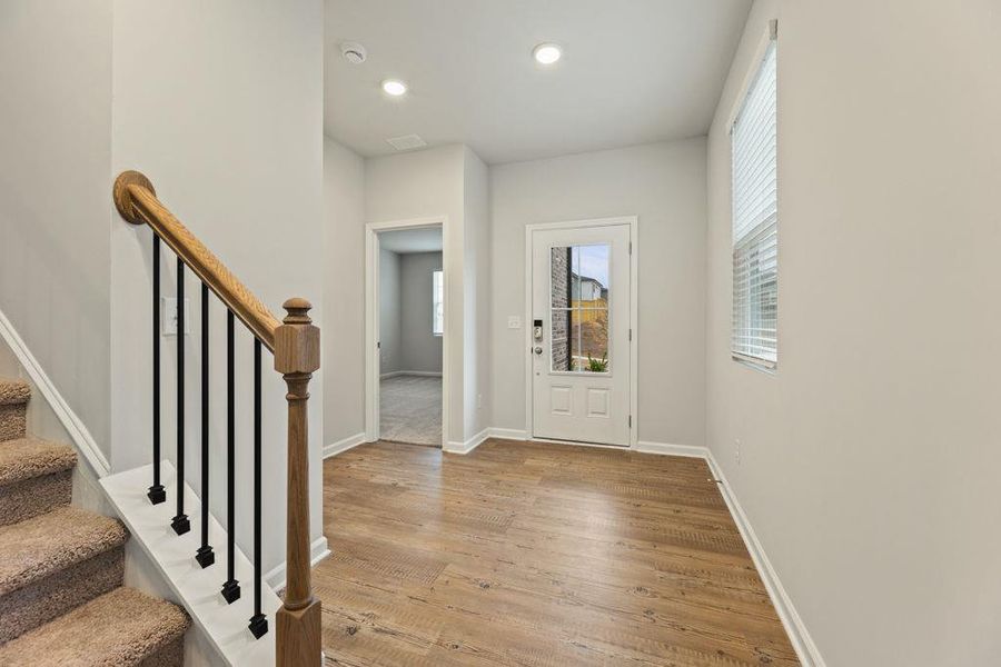 Spacious, unfurnished interior of a new home in Belleview Manor, Fairburn (Image 28). Spacious, unfurnished interior of a new home in Belleview Manor, Fairburn (Image 28).