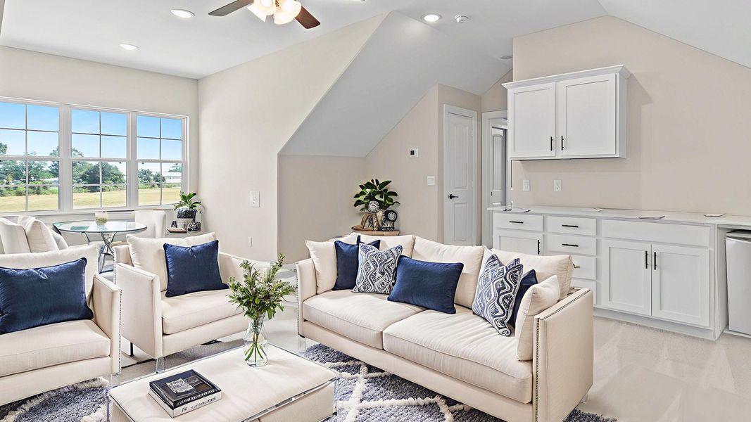 Representative furnished interior of a home built from the Portico by Epcon Communities in Winfrey Estates, Tomball (Image 16). Representative furnished interior of a home built from the Portico by Epcon Communities in Winfrey Estates, Tomball (Image 16).