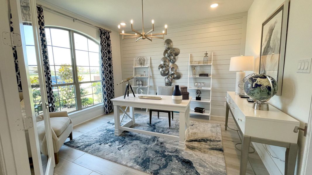 Furnished interior view inside a new home in Jordan Ranch, Katy (Image 21).