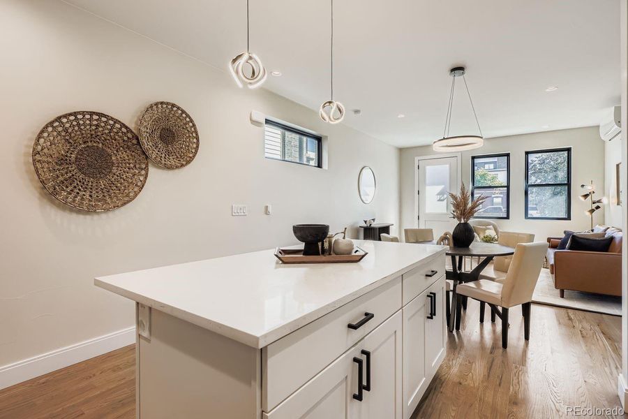 Furnished interior view inside a new home in , Denver (Image 4).