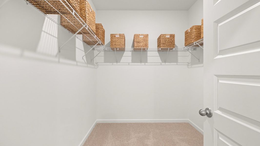 Representative unfurnished interior of a home built from the Cali by D.R. Horton in Champion's Run, Lithonia (Image 18).