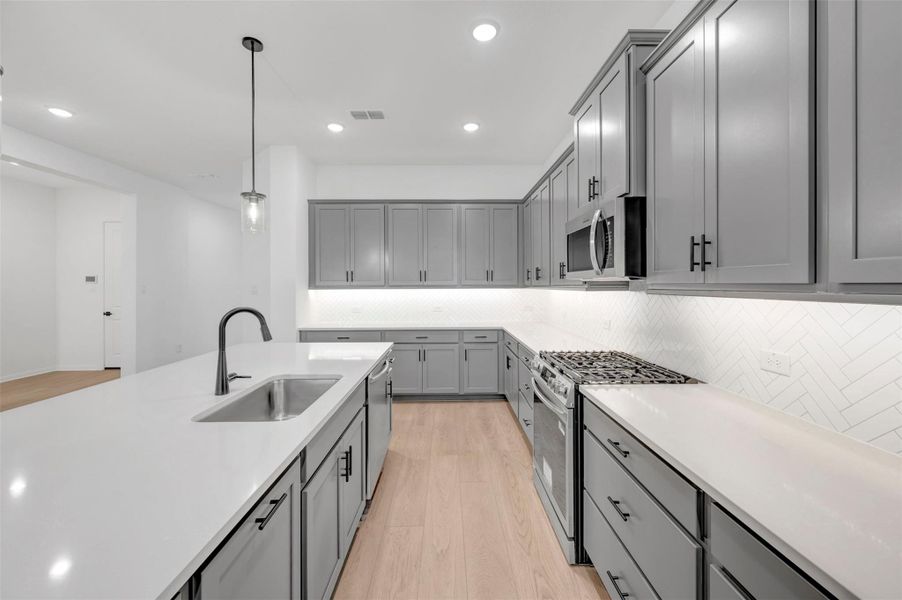 Furnished interior view inside a new home in Oakwood Estates, Waller (Image 14).