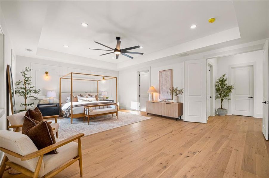 Furnished interior view inside a new home in , Lawrenceville (Image 10).
