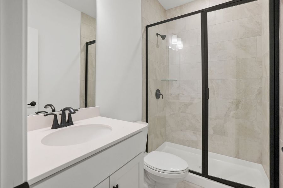 Furnished interior view inside a new home in Forest Creek, Waxhaw (Image 42).