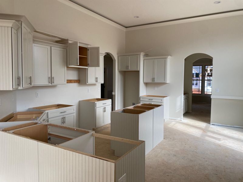 Furnished interior view inside a new home in Tubbs Mountain Estates, Travelers Rest (Image 4). Furnished interior view inside a new home in Tubbs Mountain Estates, Travelers Rest (Image 4).
