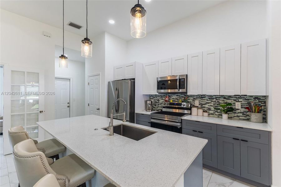 Furnished interior view inside a new home in , Lehigh Acres (Image 11).