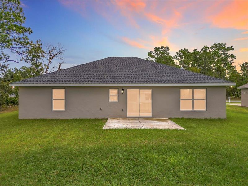 Front exterior of a new home in , Citrus Springs, FL, highlighting curb appeal (Image 24). Front exterior of a new home in , Citrus Springs, FL, highlighting curb appeal (Image 24).