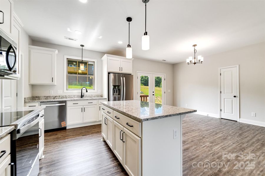 Furnished interior view inside a new home in , Franklin (Image 13).