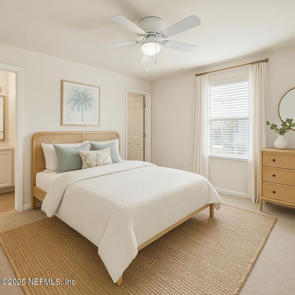 Furnished interior view inside a new home in , Yulee (Image 9).