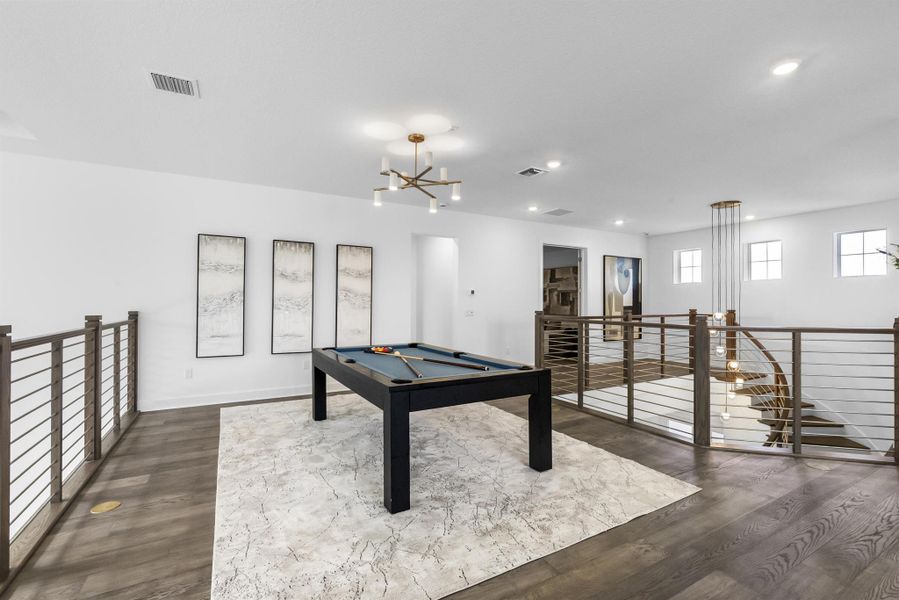 Furnished interior view inside a new home in , Jupiter (Image 43).
