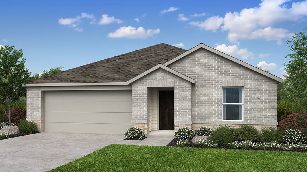 Representative exterior photo of a completed home built from the Elgin by Taylor Morrison in Parks at Foster Crossing, Anna, TX (Image 2). Representative exterior photo of a completed home built from the Elgin by Taylor Morrison in Parks at Foster Crossing, Anna, TX (Image 2).