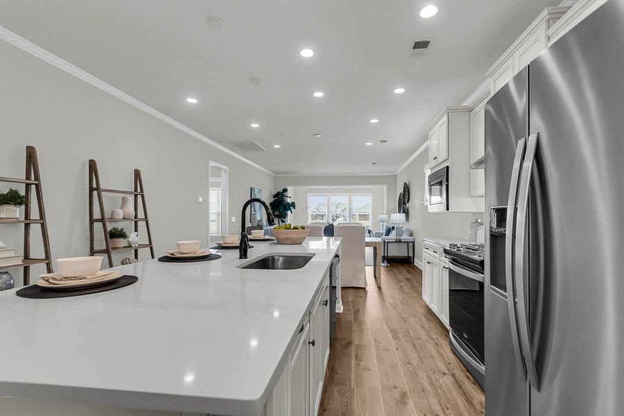 Furnished interior view inside a new home in , Summerville (Image 16).