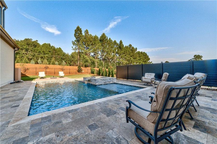 Exterior details and patio area of a home in , Cumming (Image 34).