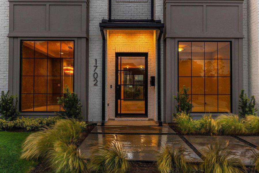 Exterior details and patio area of a home in , Houston (Image 27).