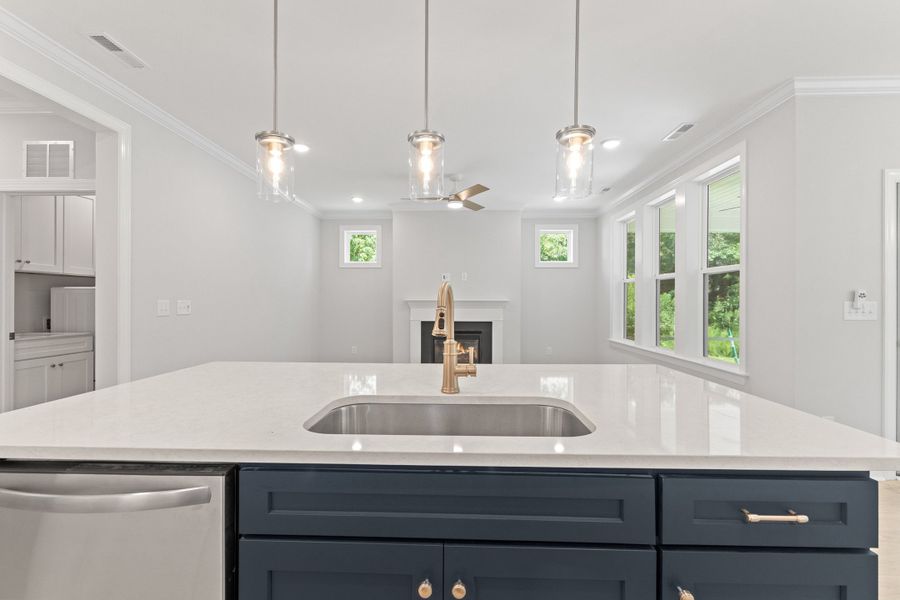 Representative interior finishes for a home built from the The Ellery by RobuckHomes in Baylee Ridge, Selma (Image 61).