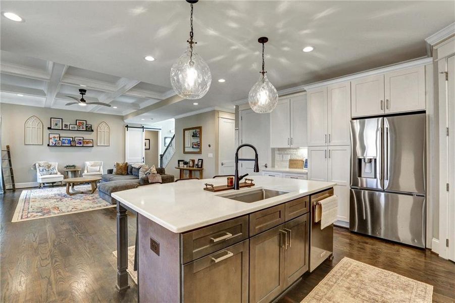 Furnished interior view inside a new home in , Buford (Image 39). Furnished interior view inside a new home in , Buford (Image 39).