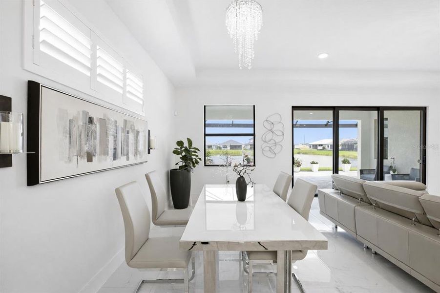 Furnished interior view inside a new home in , Bradenton (Image 17).