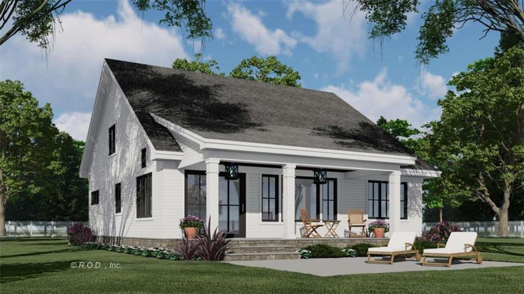 Exterior details and patio area of a home in , Carrollton (Image 26).