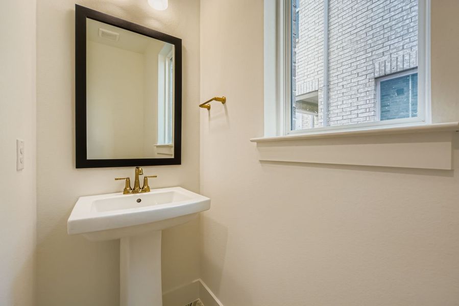 Close-up of interior finishes inside a home in Castle Hills Northpointe - Townhomes, Lewisville (Image 14).