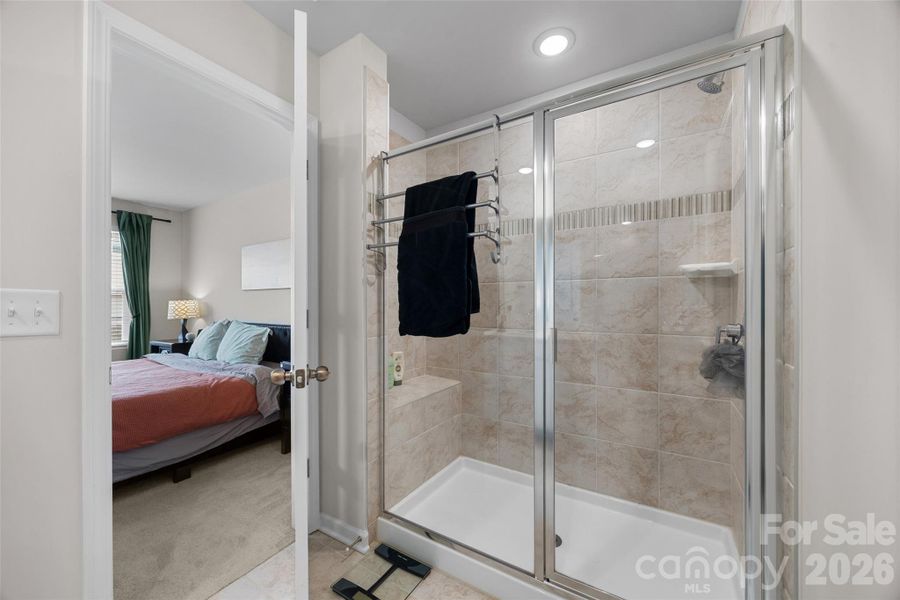 Primary bath-walk in shower